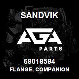 69018594 Sandvik FLANGE, COMPANION | AGA Parts