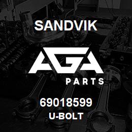 69018599 Sandvik U-BOLT | AGA Parts