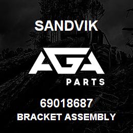 69018687 Sandvik BRACKET ASSEMBLY | AGA Parts