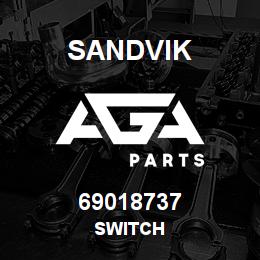 69018737 Sandvik SWITCH | AGA Parts