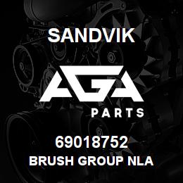 69018752 Sandvik BRUSH GROUP NLA | AGA Parts