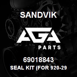 69018843 Sandvik SEAL KIT (FOR 920-2979590) (NLA) | AGA Parts