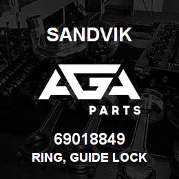 69018849 Sandvik RING, GUIDE LOCK | AGA Parts