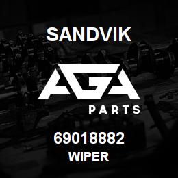 69018882 Sandvik WIPER | AGA Parts