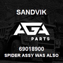 69018900 Sandvik SPIDER ASSY WAS ALSO DUPL 64555587 | AGA Parts