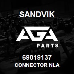 69019137 Sandvik CONNECTOR NLA | AGA Parts