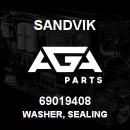 69019408 Sandvik WASHER, SEALING | AGA Parts