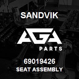 69019426 Sandvik SEAT ASSEMBLY | AGA Parts