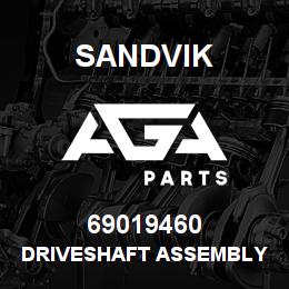 69019460 Sandvik DRIVESHAFT ASSEMBLY | AGA Parts