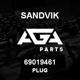 69019461 Sandvik PLUG | AGA Parts