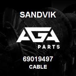 69019497 Sandvik CABLE | AGA Parts