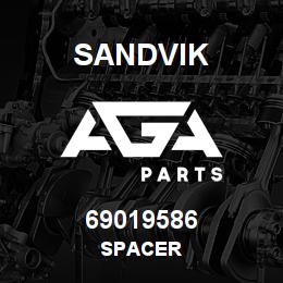 69019586 Sandvik SPACER | AGA Parts