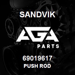 69019617 Sandvik PUSH ROD | AGA Parts