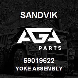 69019622 Sandvik YOKE ASSEMBLY | AGA Parts