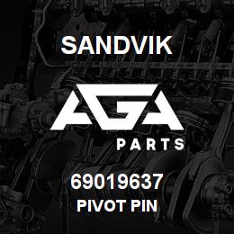 69019637 Sandvik PIVOT PIN | AGA Parts