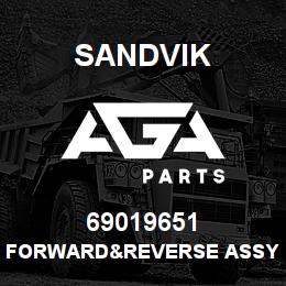 69019651 Sandvik FORWARD&REVERSE ASSY | AGA Parts