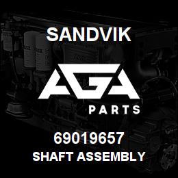 69019657 Sandvik SHAFT ASSEMBLY | AGA Parts