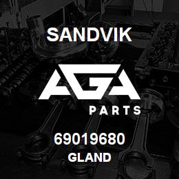 69019680 Sandvik GLAND | AGA Parts