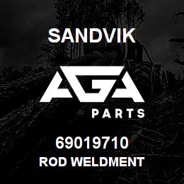69019710 Sandvik ROD WELDMENT | AGA Parts