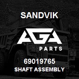 69019765 Sandvik SHAFT ASSEMBLY | AGA Parts