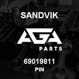 69019811 Sandvik PIN | AGA Parts
