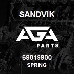 69019900 Sandvik SPRING | AGA Parts
