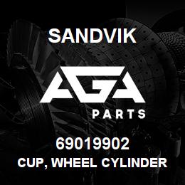 69019902 Sandvik CUP, WHEEL CYLINDER | AGA Parts