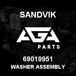 69019951 Sandvik WASHER ASSEMBLY | AGA Parts