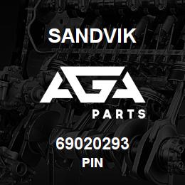 69020293 Sandvik PIN | AGA Parts