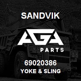 69020386 Sandvik YOKE & SLING | AGA Parts