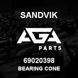 69020398 Sandvik BEARING CONE | AGA Parts