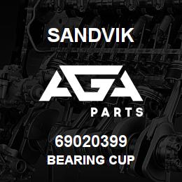 69020399 Sandvik BEARING CUP | AGA Parts
