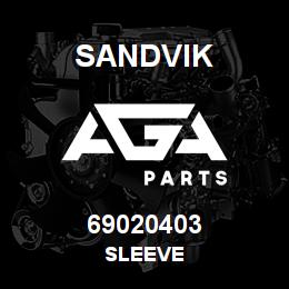 69020403 Sandvik SLEEVE | AGA Parts