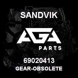 69020413 Sandvik GEAR-OBSOLETE | AGA Parts