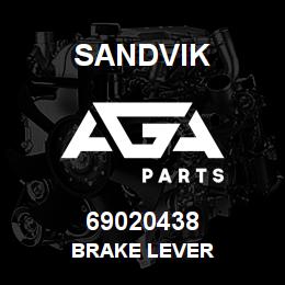69020438 Sandvik BRAKE LEVER | AGA Parts