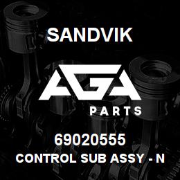 69020555 Sandvik CONTROL SUB ASSY - NLA W/O R/B | AGA Parts