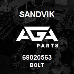 69020563 Sandvik BOLT | AGA Parts