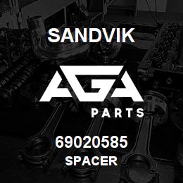 69020585 Sandvik SPACER | AGA Parts