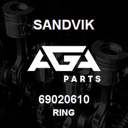 69020610 Sandvik RING | AGA Parts