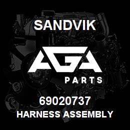 69020737 Sandvik HARNESS ASSEMBLY | AGA Parts