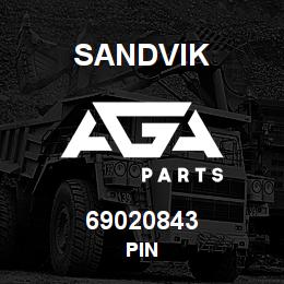 69020843 Sandvik PIN | AGA Parts