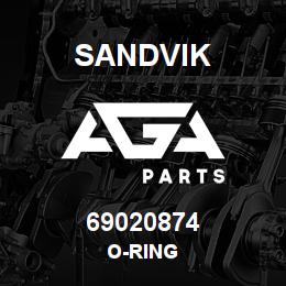 69020874 Sandvik O-RING | AGA Parts