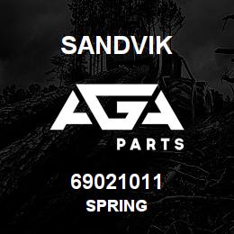 69021011 Sandvik SPRING | AGA Parts