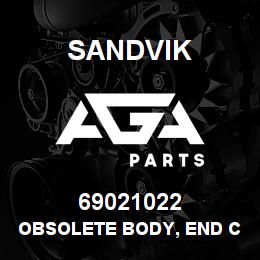 69021022 Sandvik OBSOLETE BODY, END CAP | AGA Parts