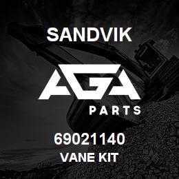 69021140 Sandvik VANE KIT | AGA Parts