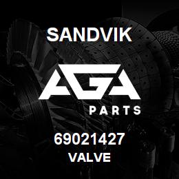 69021427 Sandvik VALVE | AGA Parts