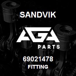 69021478 Sandvik FITTING | AGA Parts