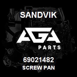69021482 Sandvik SCREW PAN | AGA Parts