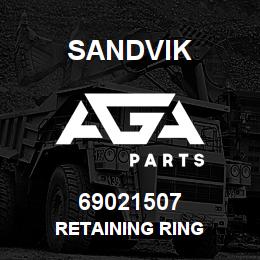 69021507 Sandvik RETAINING RING | AGA Parts