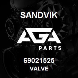 69021525 Sandvik VALVE | AGA Parts